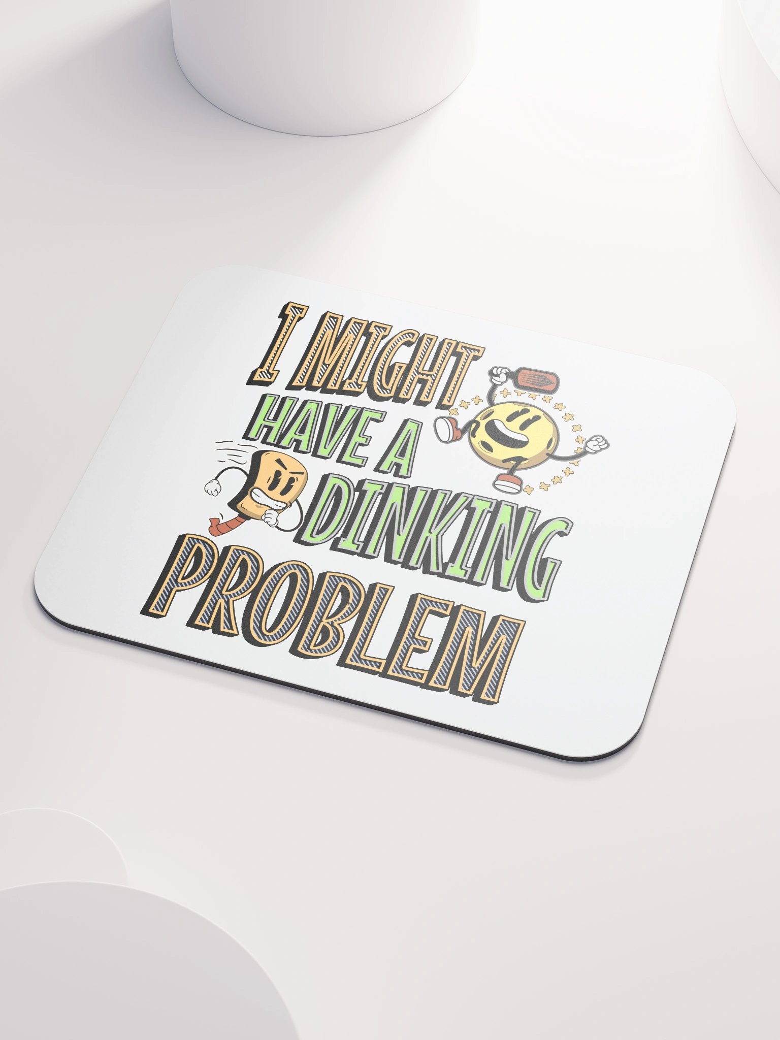 I Might Have A Dinking Problem Pickleball Whimsical Mouse Pad product image (3)