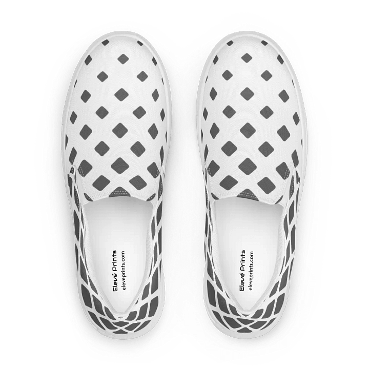 Gradient Diamond Men's Slip-On Shoes product image (2)