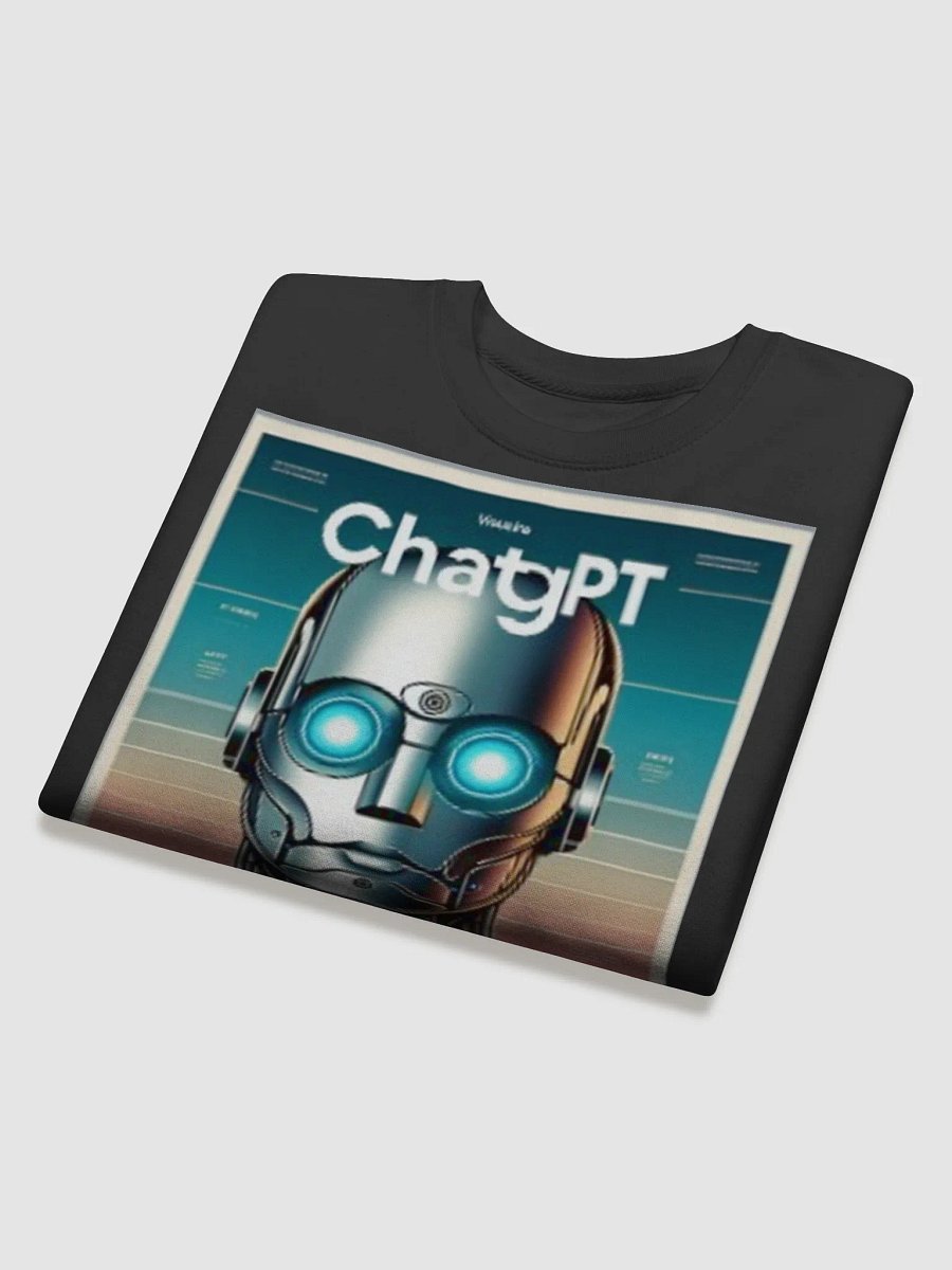 Futuristic Robot Graphic Unisex Sweater product image (4)