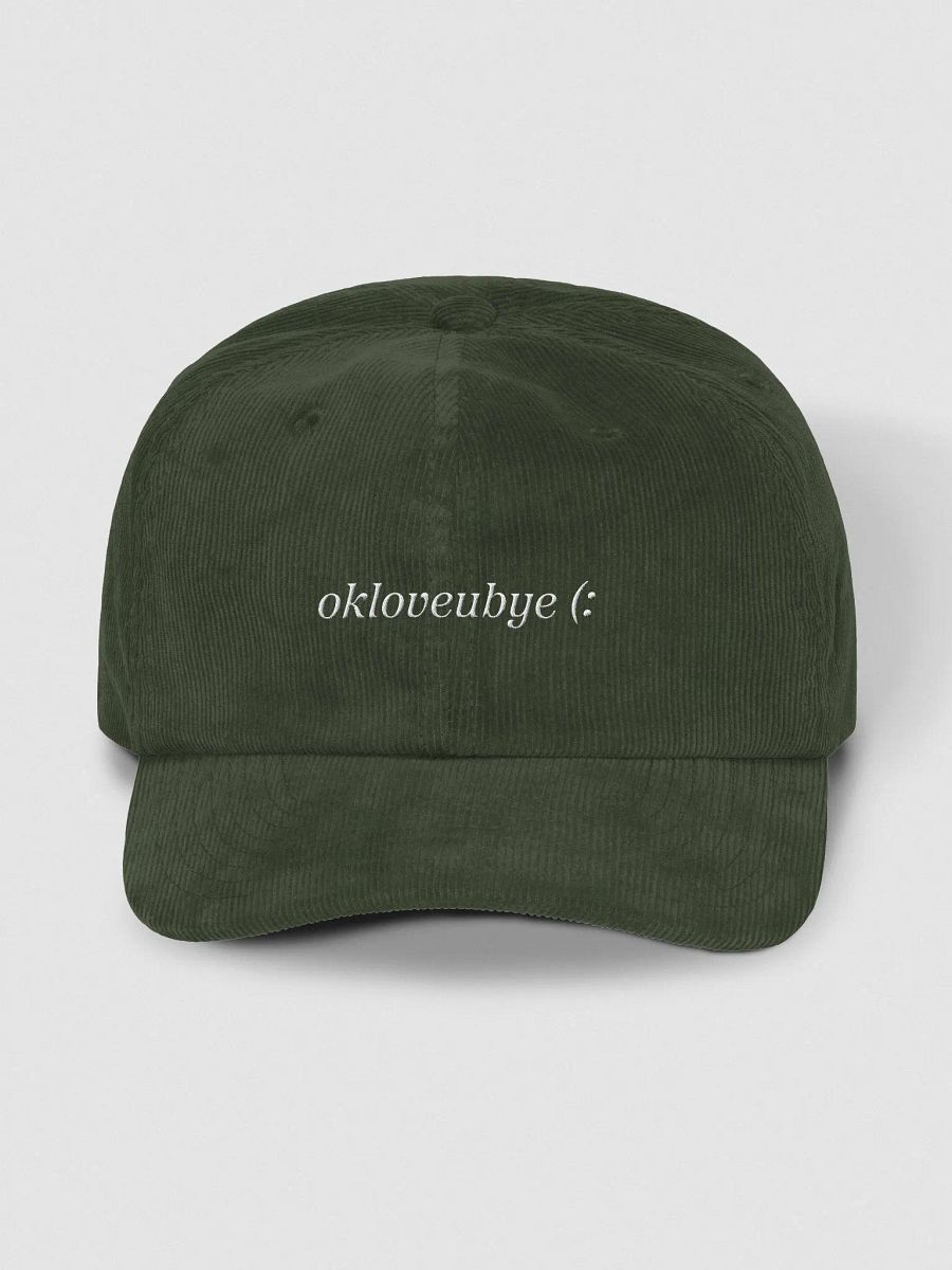 OKLOVEUBYE CORD CAP product image (7)