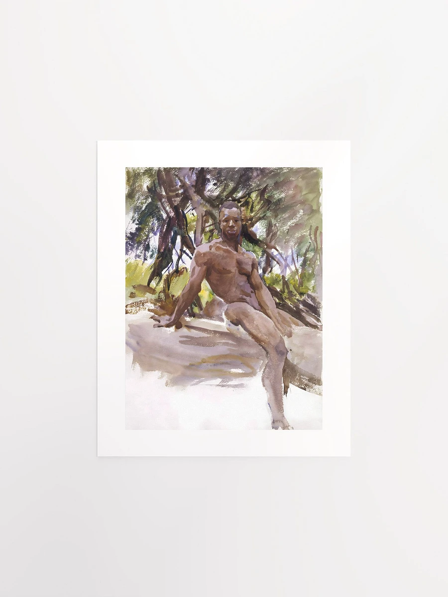Man And Trees, Florida by John Singer Sargent (1917) - Print product image (1)