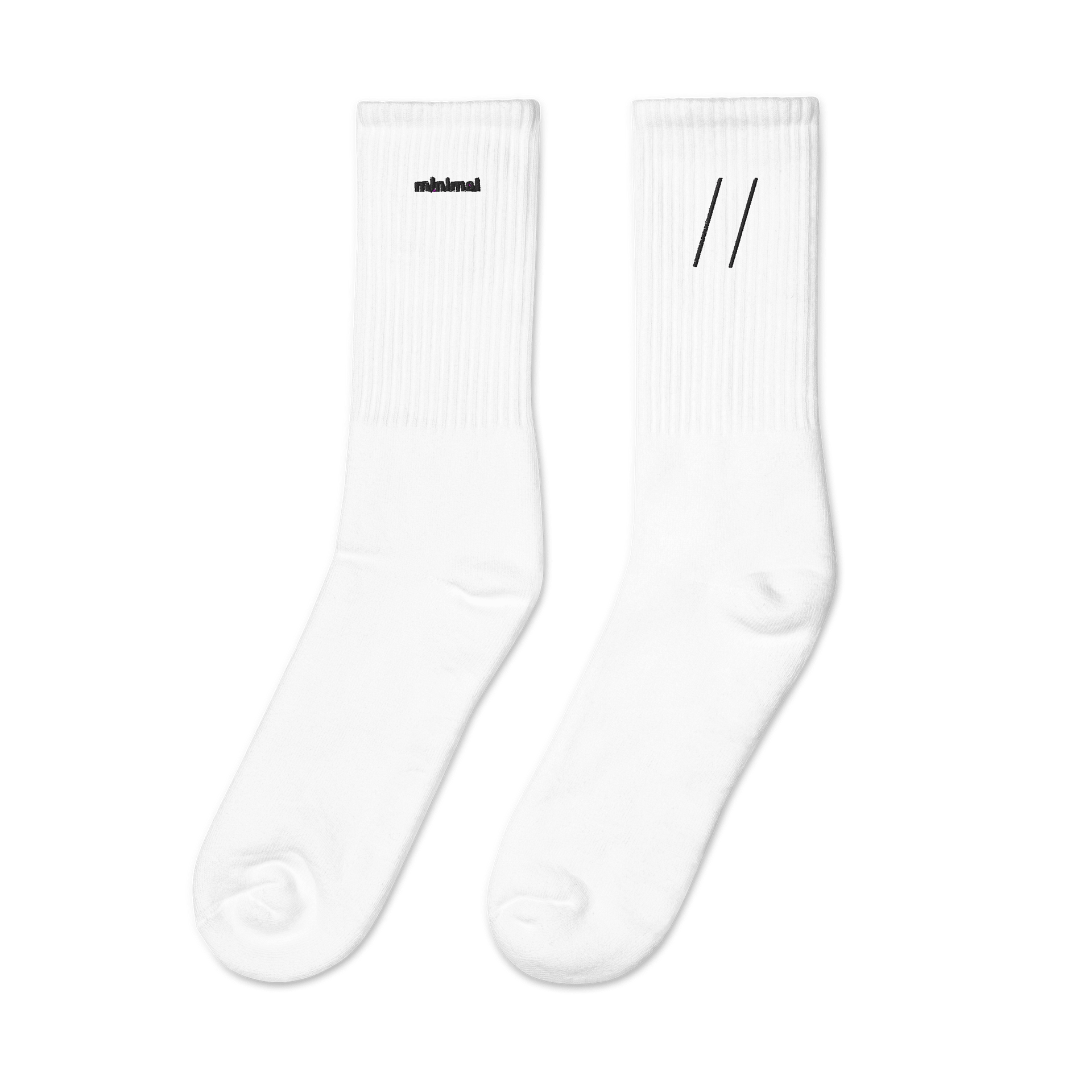 001: black stitched socks product image (8)