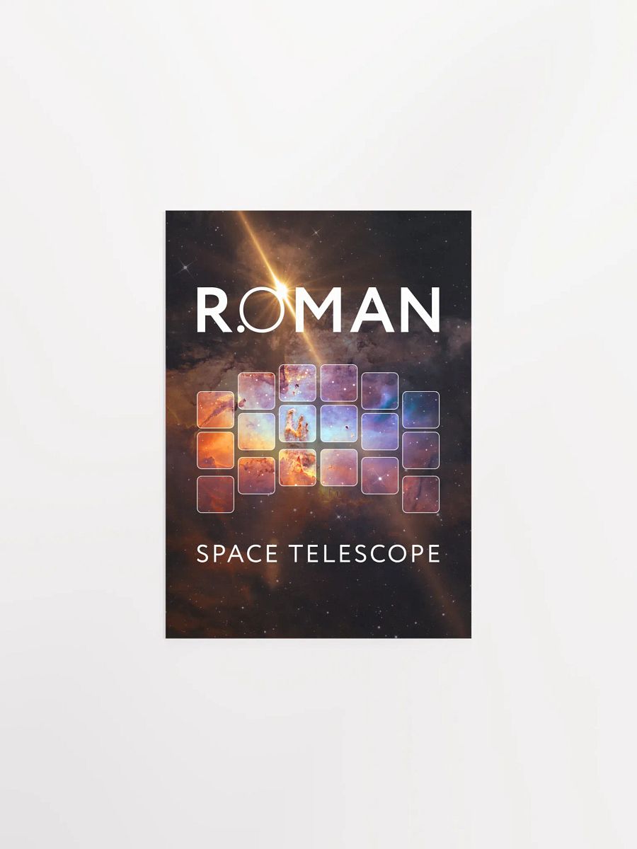 Nancy Grace Roman Space Telescope poster — NASA space print product image (6)