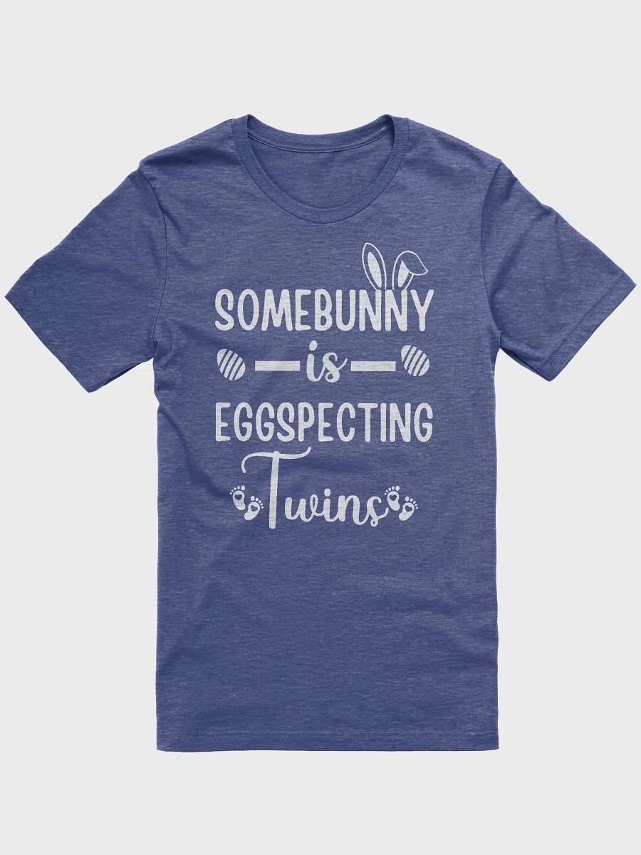 Somebunny Is Eggspecting Twins Easter Pregnancy Reveal Unisex T-Shirt product image (57)