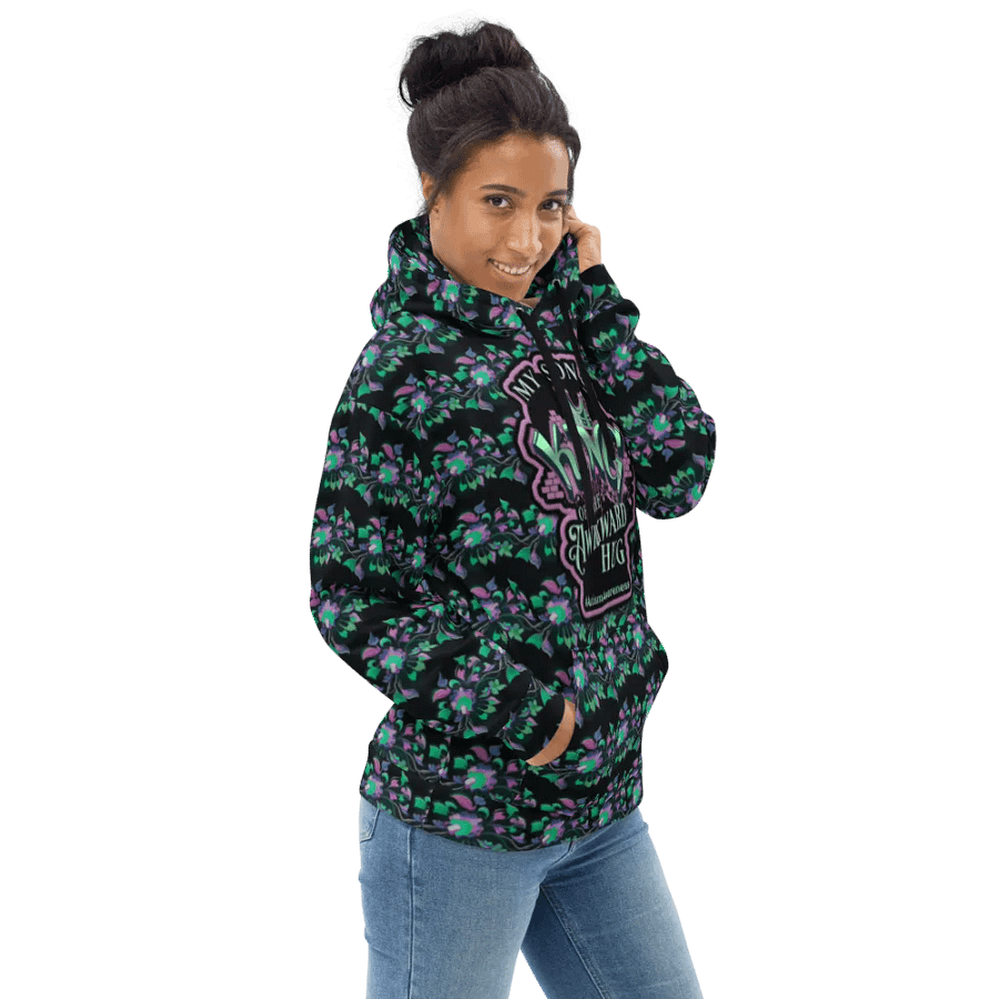 King of the Awkward Hug #Autism Awareness All Over Print Hoodie product image (6)