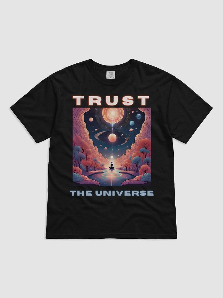 Trust the Universe Meditation T-Shirt product image (4)
