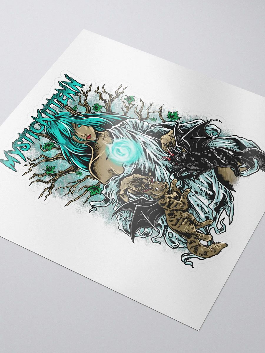 MysticKittenn Graphic // Kiss Cut Stickers product image (3)