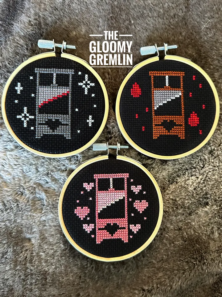 Guillotines - Cross Stitch Pattern product image (1)