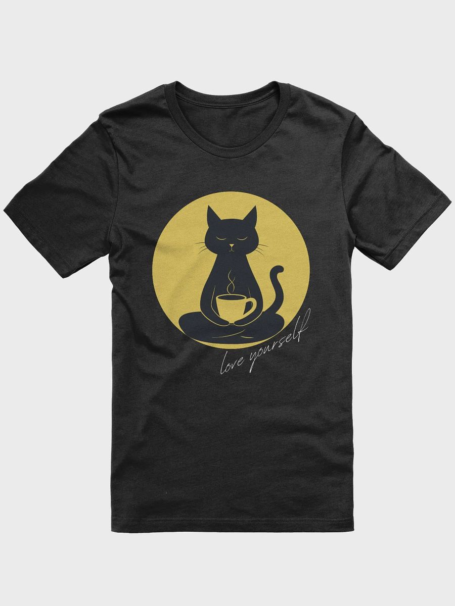 Zen Cat Coffe T-Shirt product image (1)