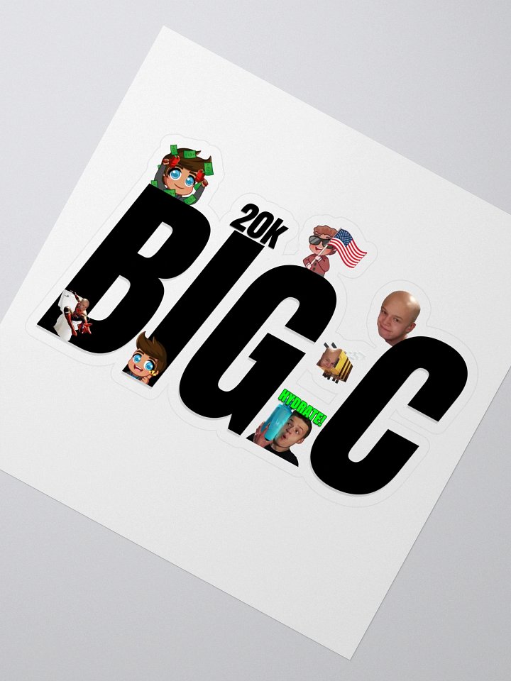 Big C 20k Sticker (Limited Edition) product image (2)