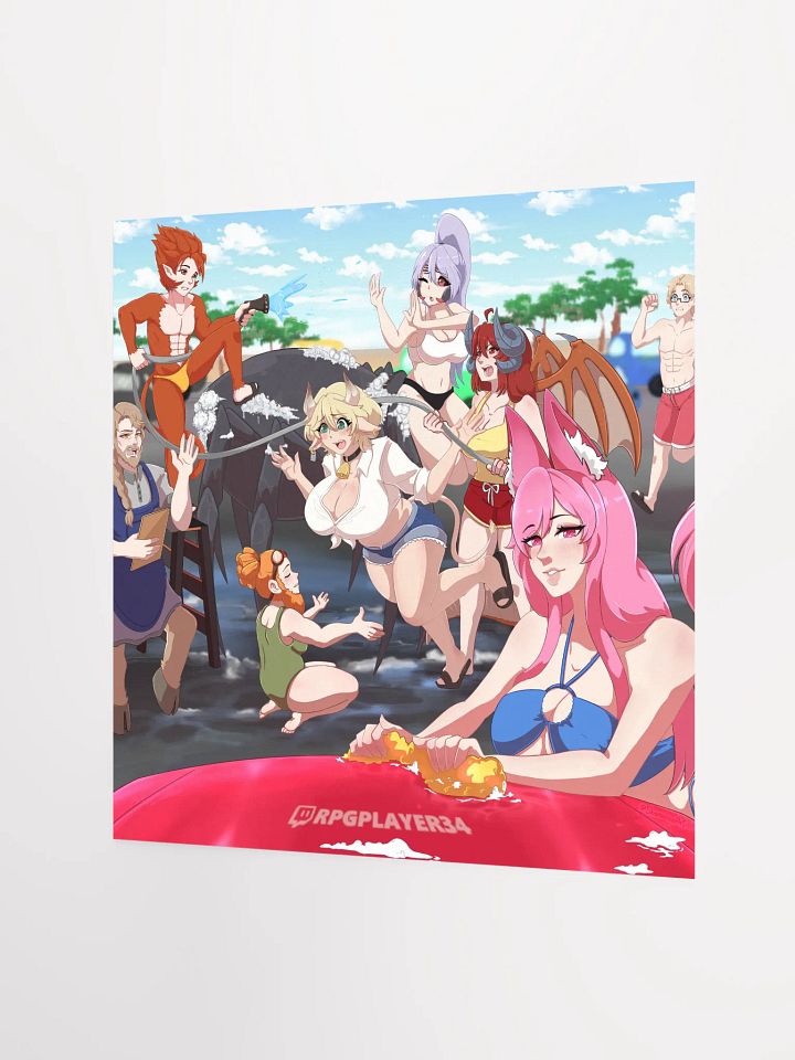 Tavern Group - Summer Adventures '25 - Car Wash Shenannigans! - Art Print! product image (2)