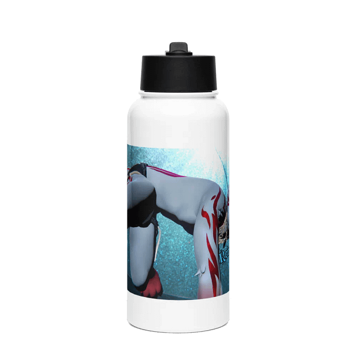 Reinhardt Gaming kitsune water bottle with straw product image (1)