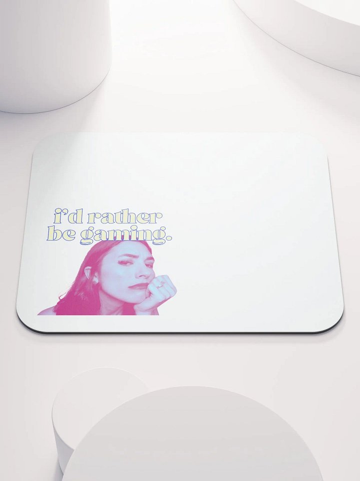 POP art Rather Be Gaming Mouse Pad product image (1)