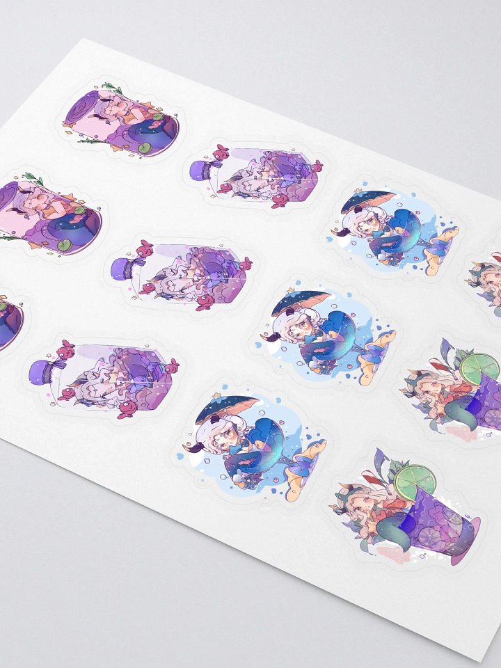 Mermaid Sticker Sheet 01 product image (2)