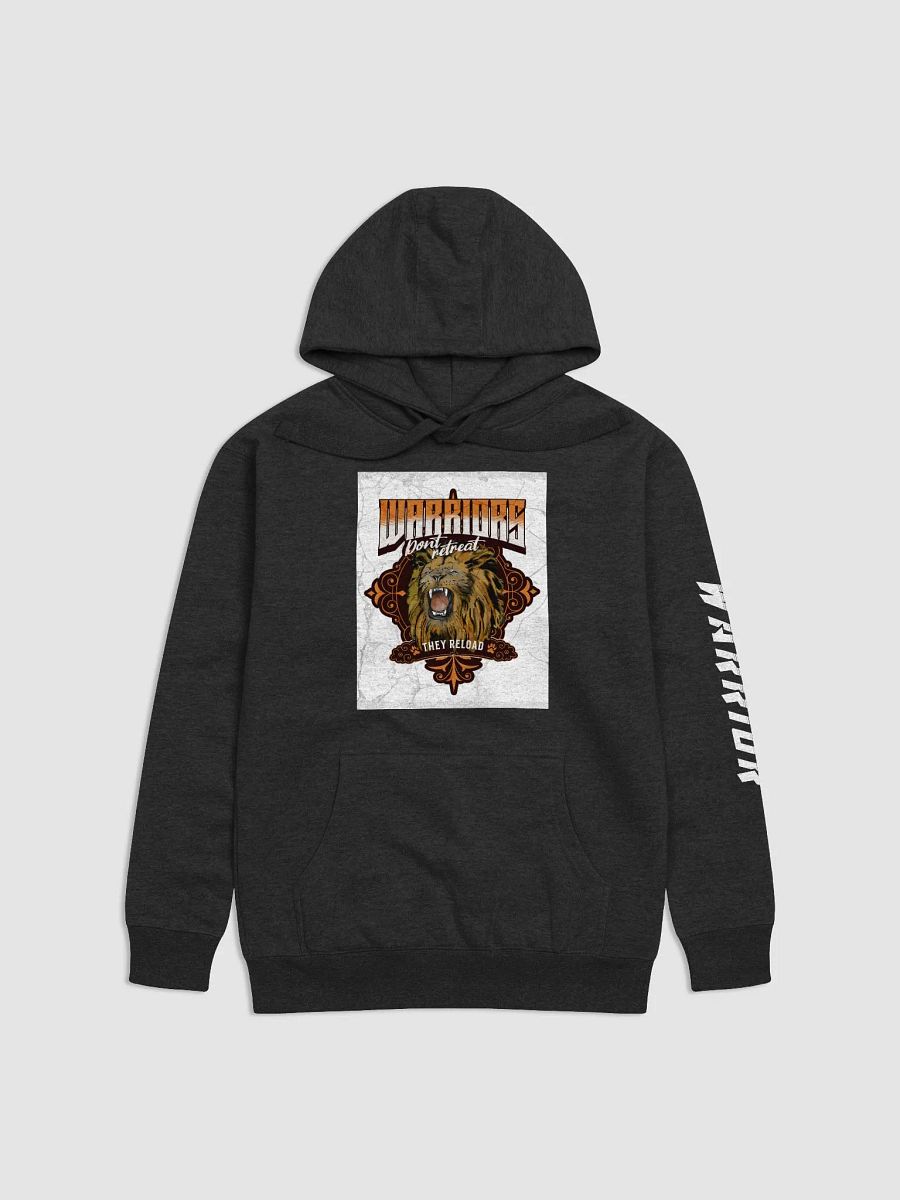 Warriors Don't Retreat They Reload Cotton Heritage Hoodie | Warrior Motivational Apparel product image (2)