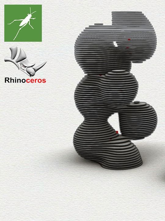 Metaball Parametric Facade Design Grasshopper Rhino Files Download product image (1)