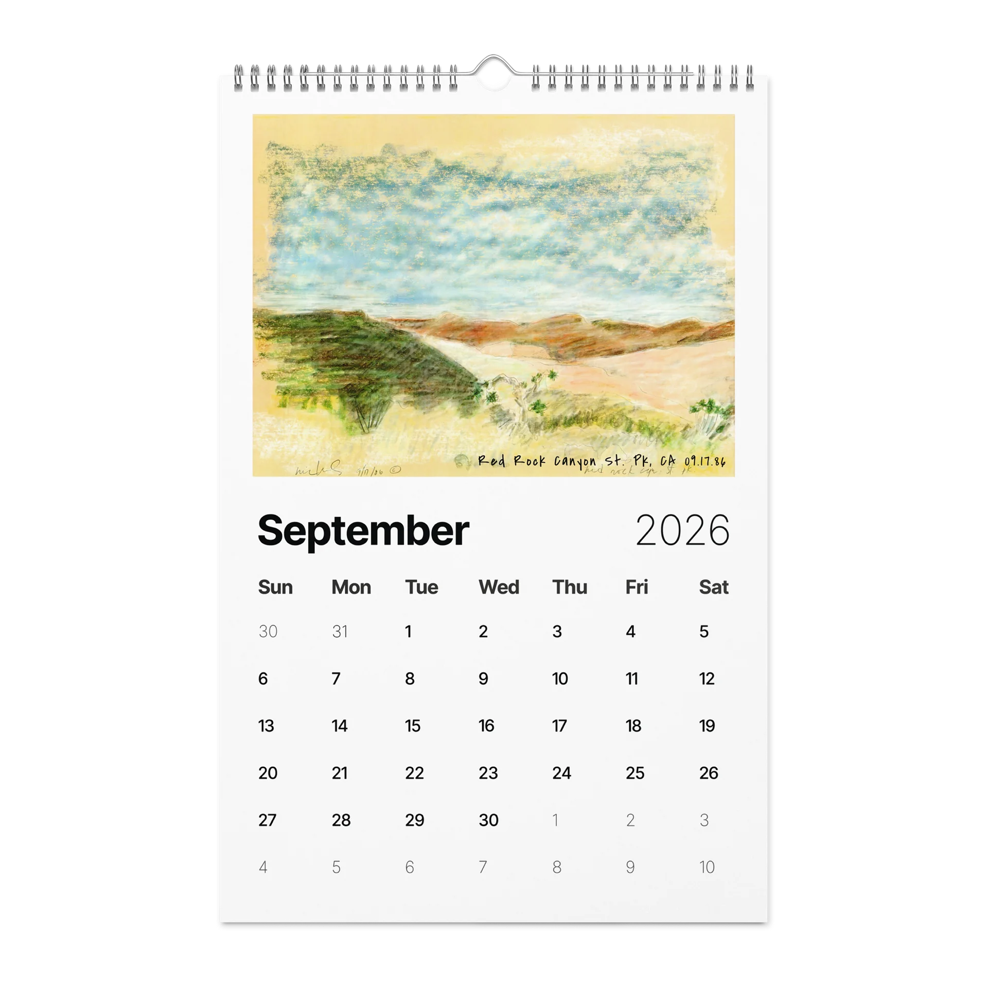 Road Trips 2026 Calendar (Large Format) product image (24)