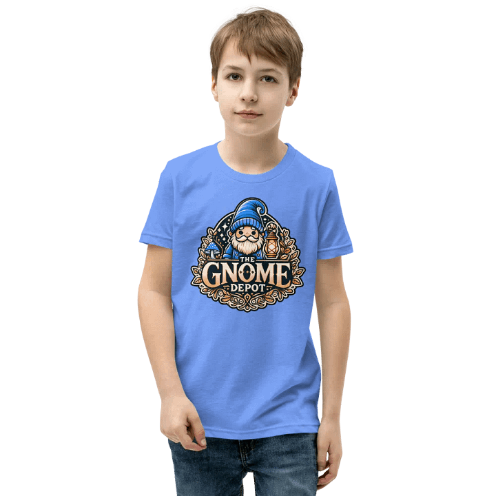 The Gnome Depot Bella+Canvas Youth Short Sleeve T-Shirt product image (2)