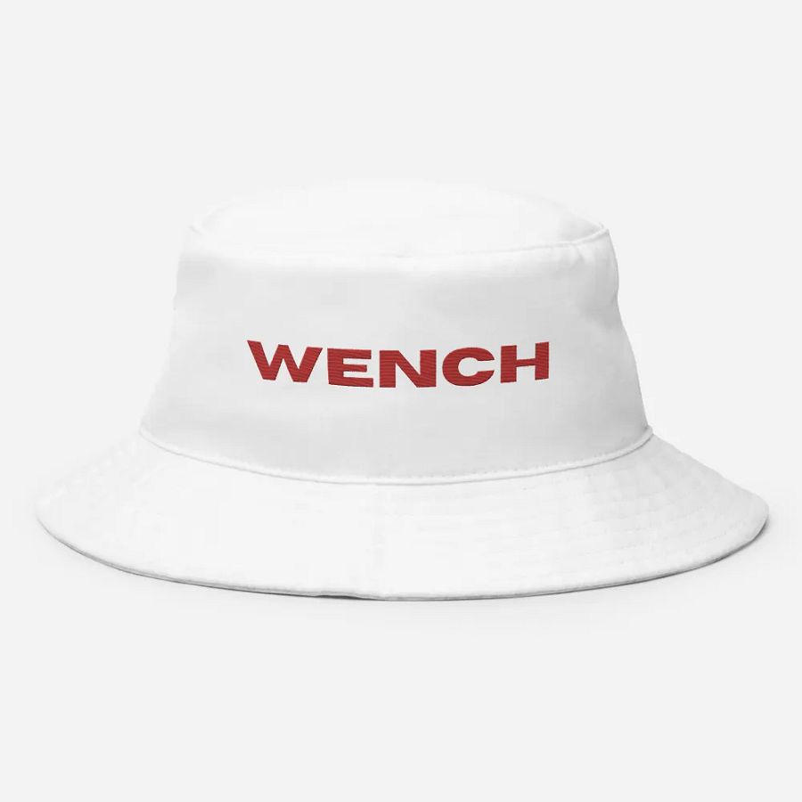 WENCH 3D Text Graphic Bucket Hat product image (8)