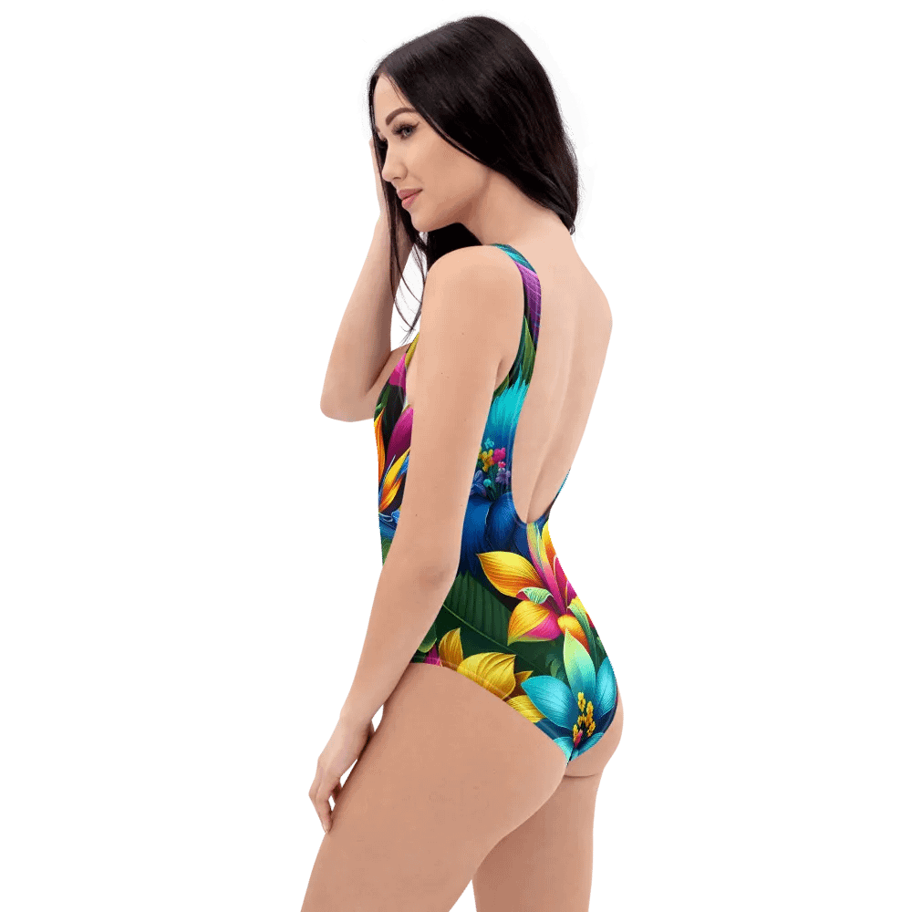 Vibrant Tropical Paradise One-Piece product image (3)