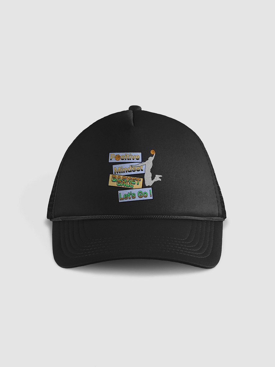 Positive Mindset Basketball Trucker Hat product image (1)
