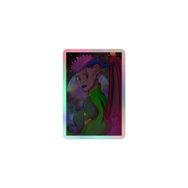 Uziel Holographic Sticker product image (1)