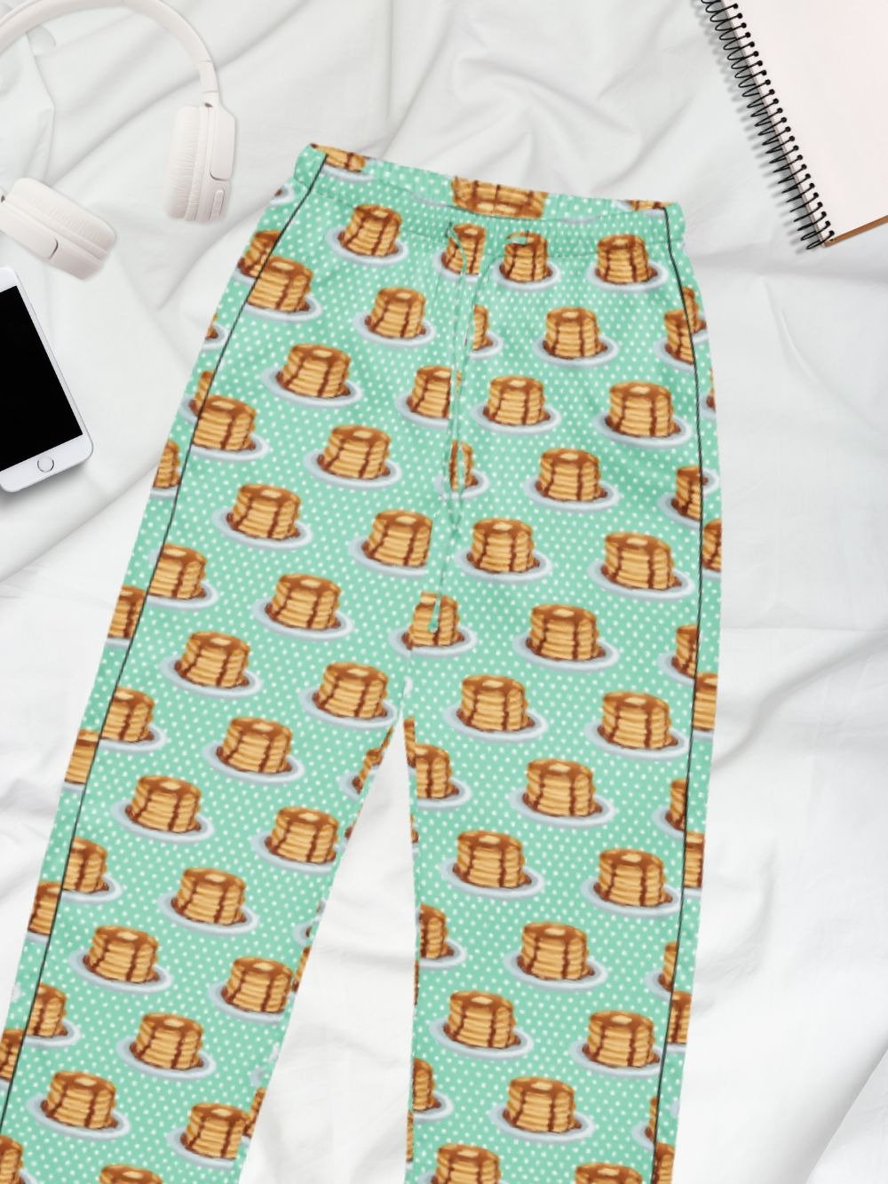 Pancakes & Polkadot Pattern Pyjama Pants product image (1)