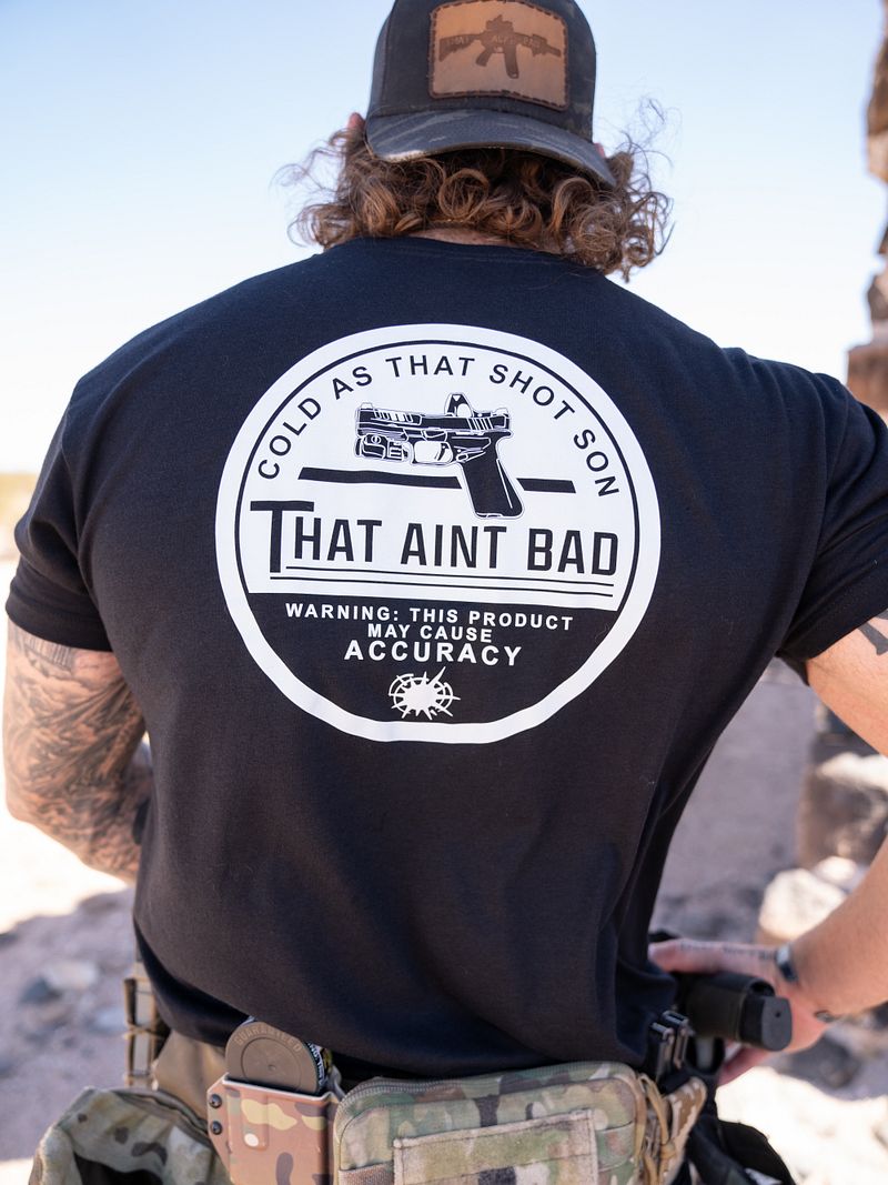 Cold as that shot son - That Aint Bad