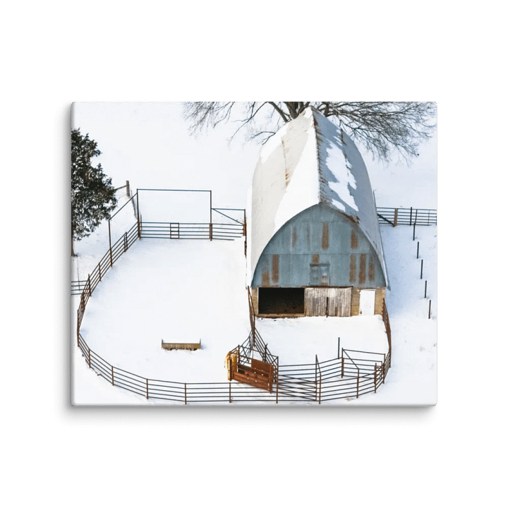 Canvas Print - Winter On The Farm product image (1)