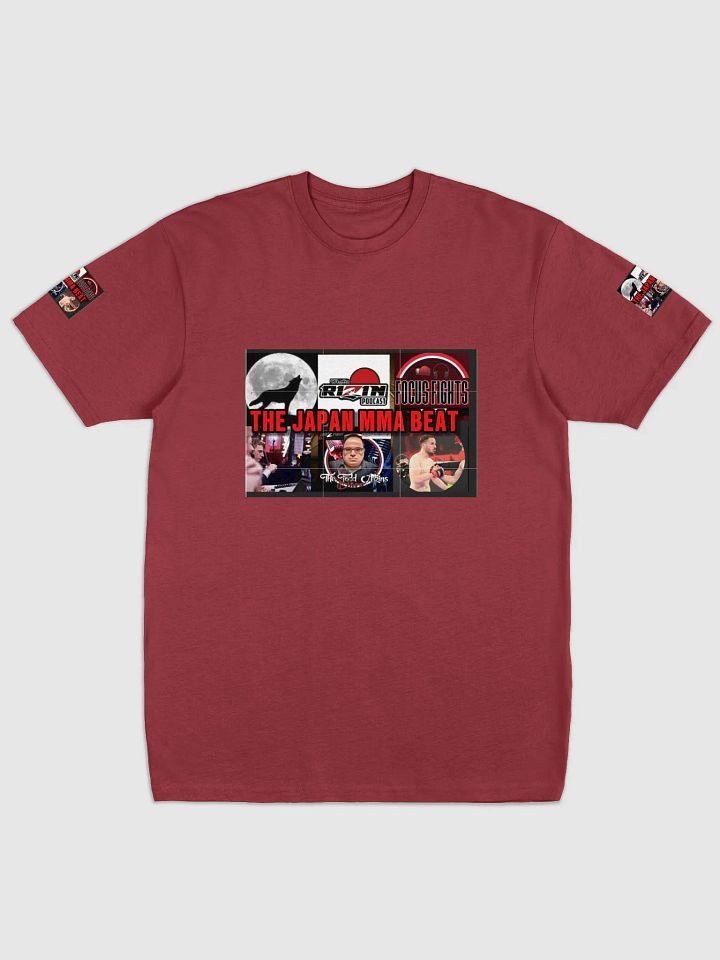 THE JAPAN MMA BEAT T-SHIRT (RED) product image (1)