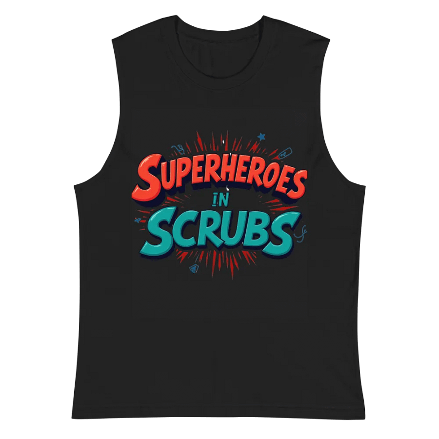 Superheroes in Scrubs Muscle Tank product image (3)