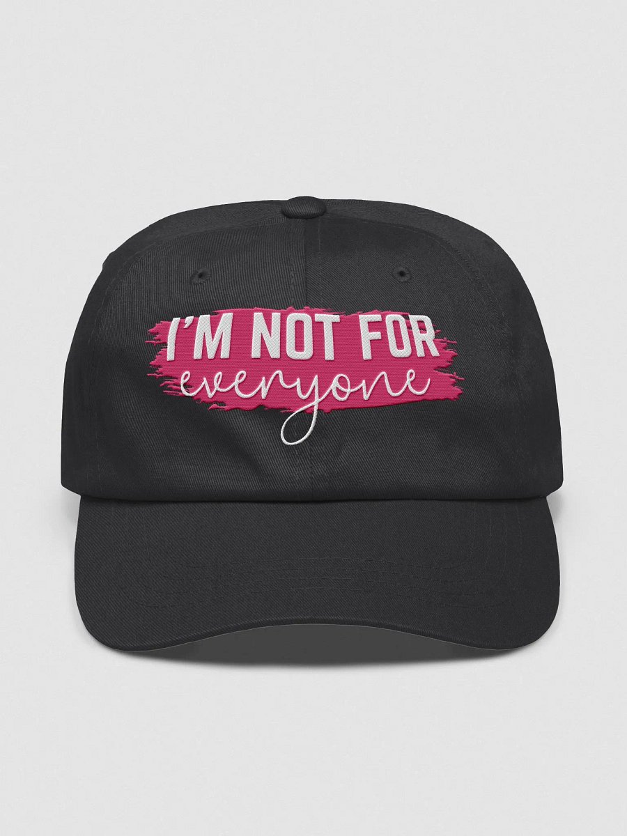 I'm Not For Everyone Embroidered Cap product image (1)