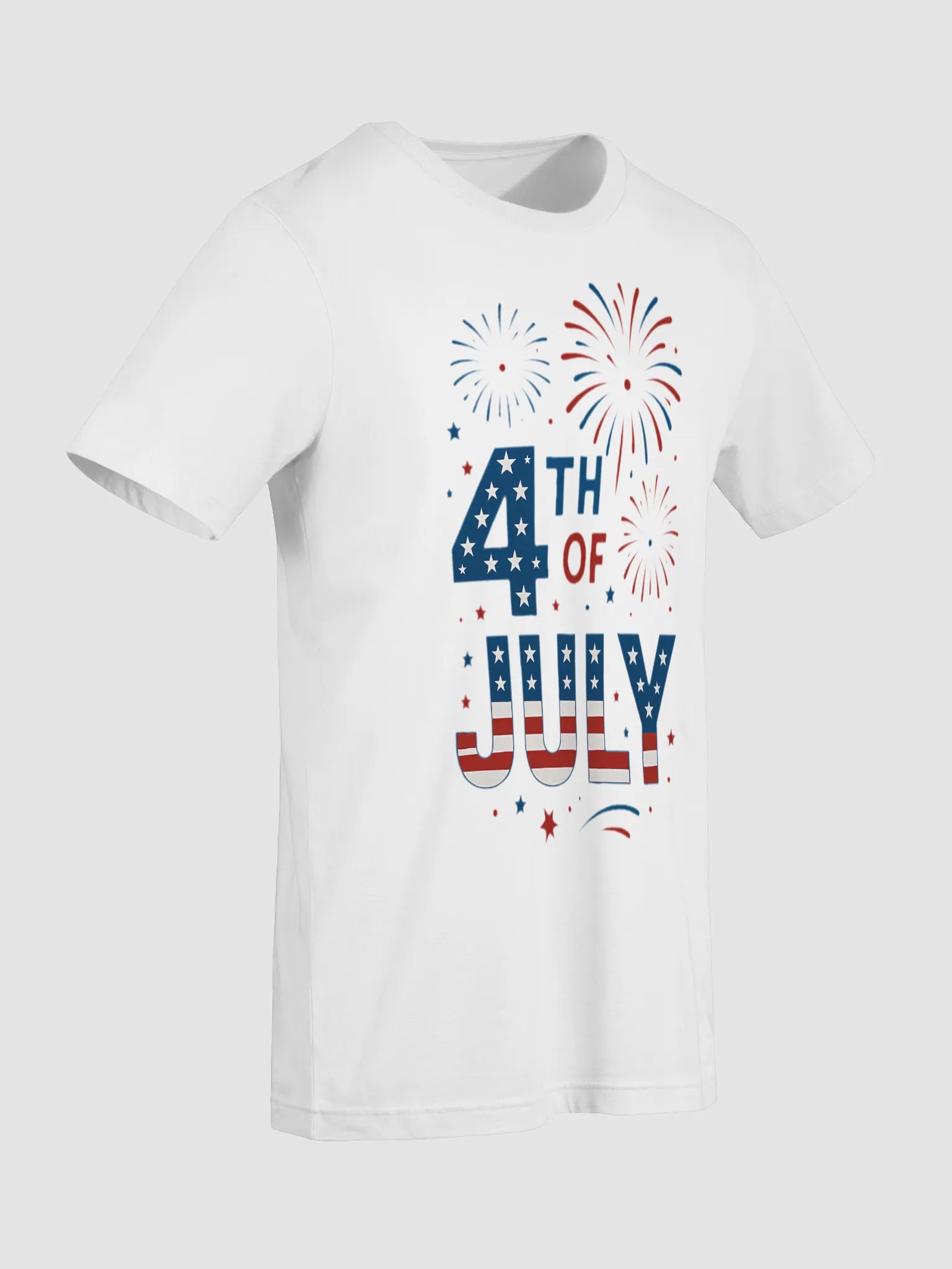 Patriotic Stars & Stripes 4th of July T-Shirt product image (9)