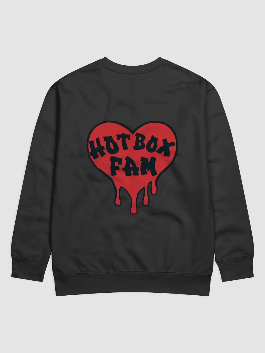 HOT BOX FAM RED LOGO ON BACK SWEATSHIRT product image (2)