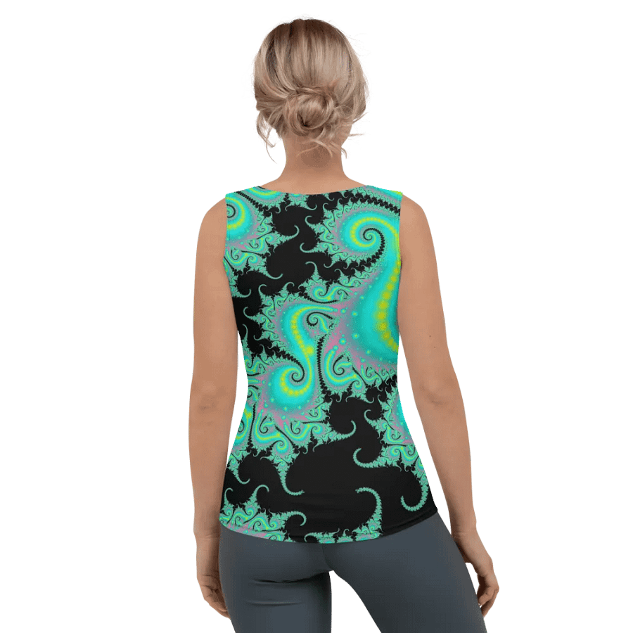 Fractal women's tank top - Candyfloss Confection product image (9)