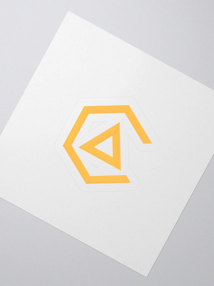 Catacombs Logo Sticker (Gold) product image (2)