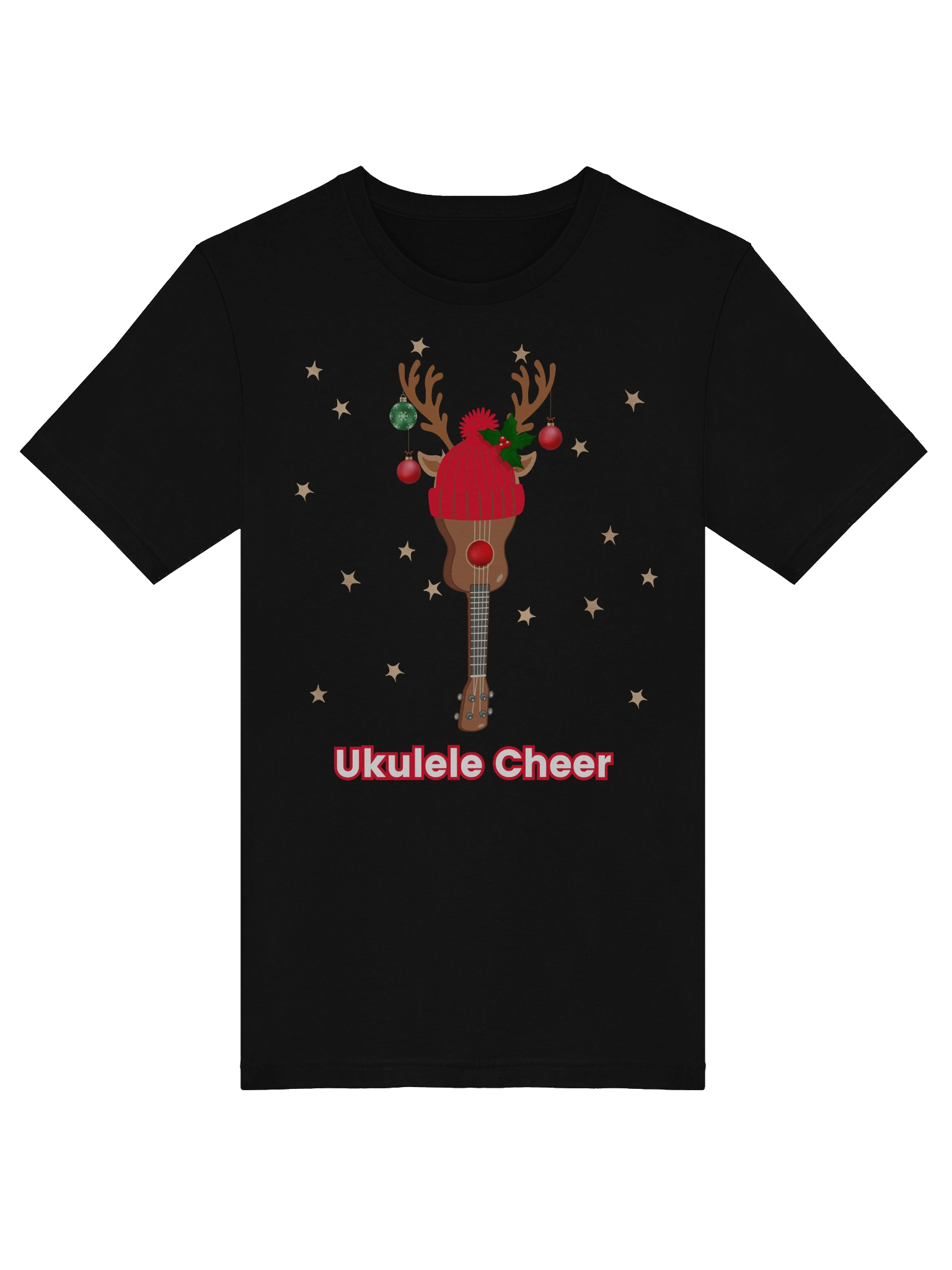 Festive Ukulele Cheer T-Shirt product image (5)
