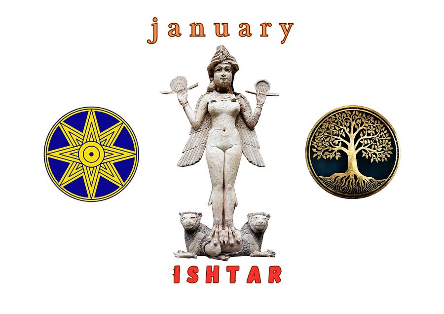 12 Months Wall Calendar 2025 - Sumerian Civilization - Best for Printing product image (2)