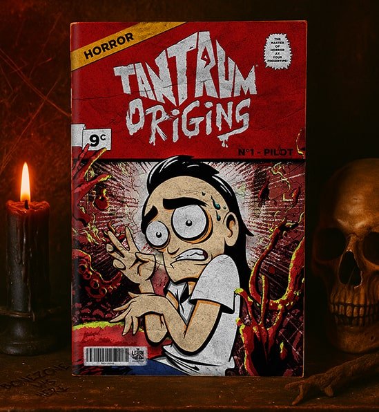 Official Tantrum9 Origins™ Comic Book [Pilot] product image (1)