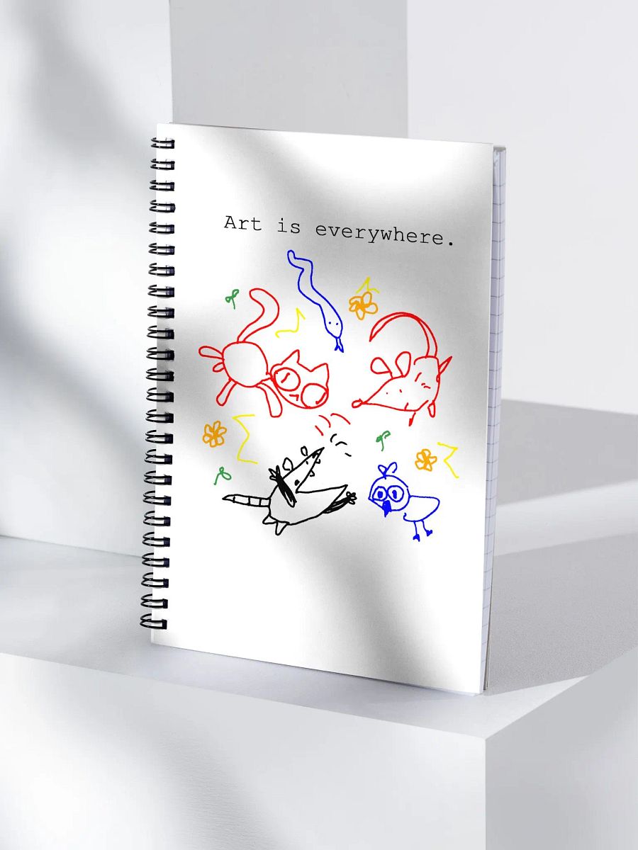 Art Is Everywhere Notebook (Design Speedrun 2023) product image (1)