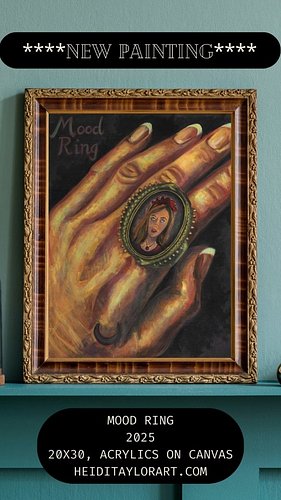 Remember mood rings? They were supposed to change colors with your emotions. This is a portrait of collective exhaustion. A m...