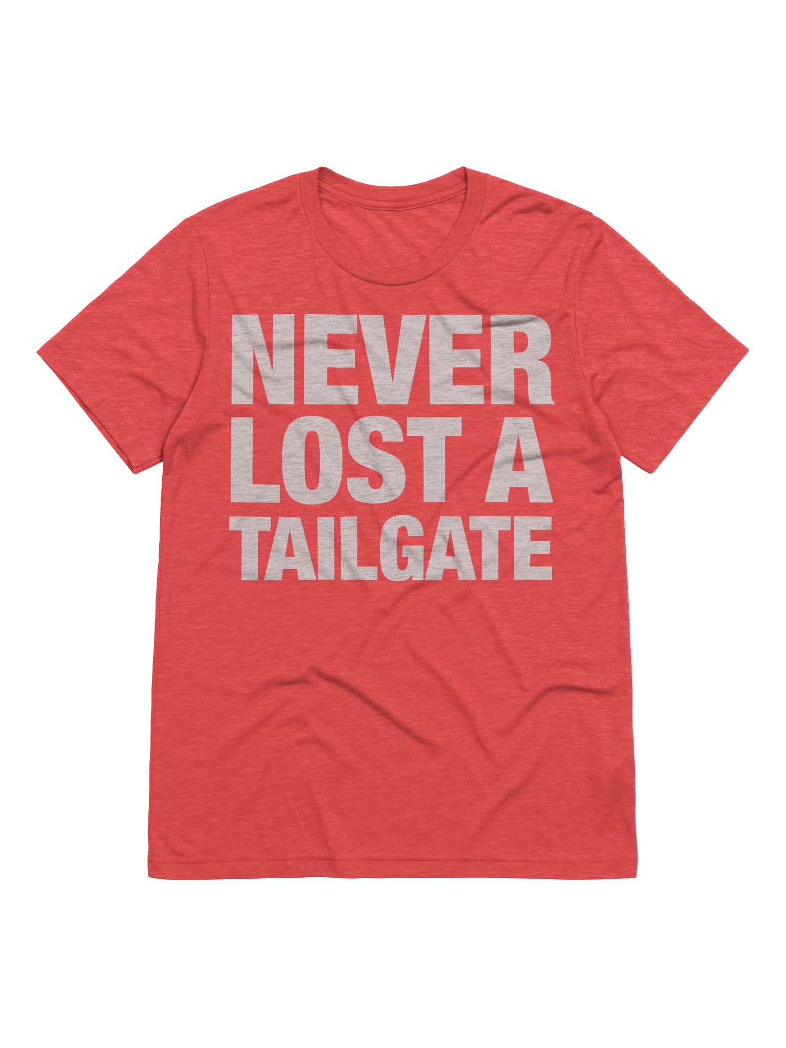 Never Lost a Tailgate Tri-Blend Tee product image (1)
