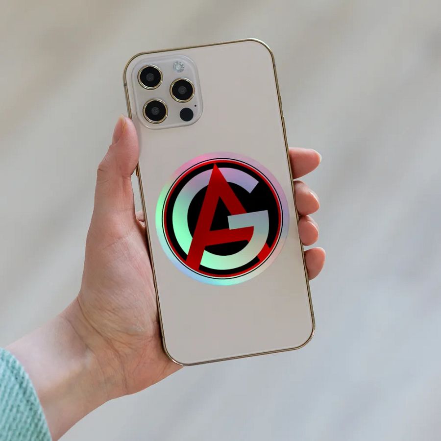 AG Holo Sticker product image (6)