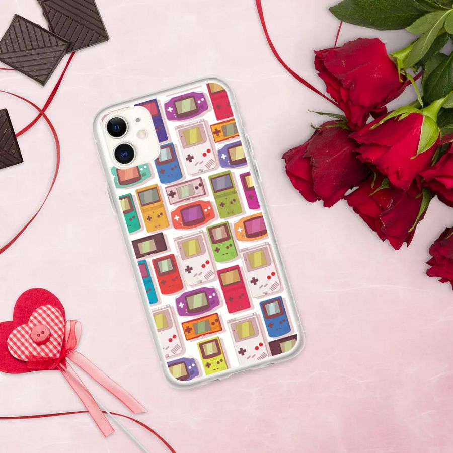 Retro Gamer Console Pattern iPhone Case product image (59)