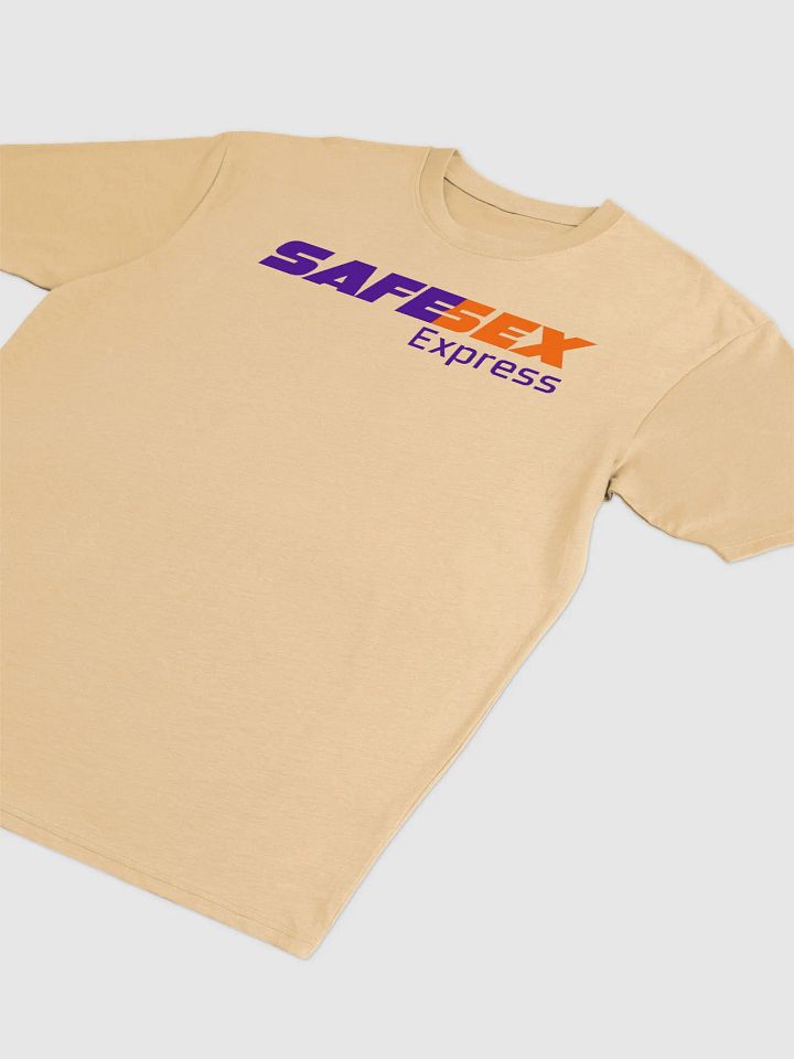 Safe Sex Vintage Gold T-Shirt product image (2)
