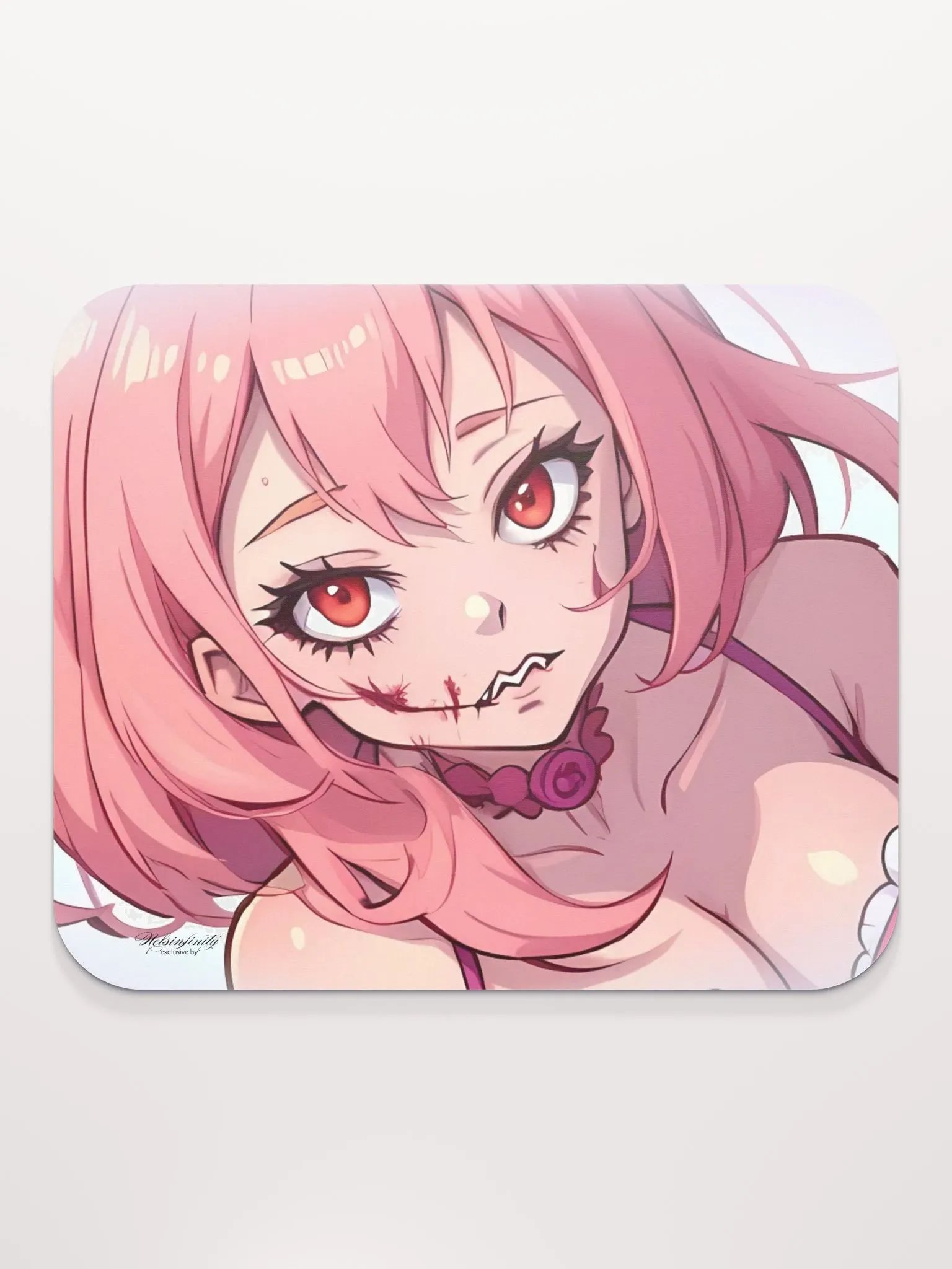 V2 Zombie Anime Expression Mouse Pad product image (2)
