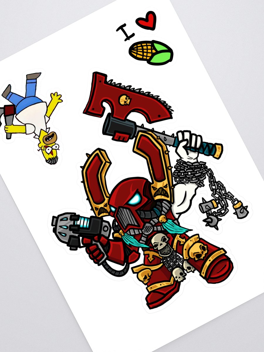 a VERY loyal and nice guy Sticker sheet product image (1)