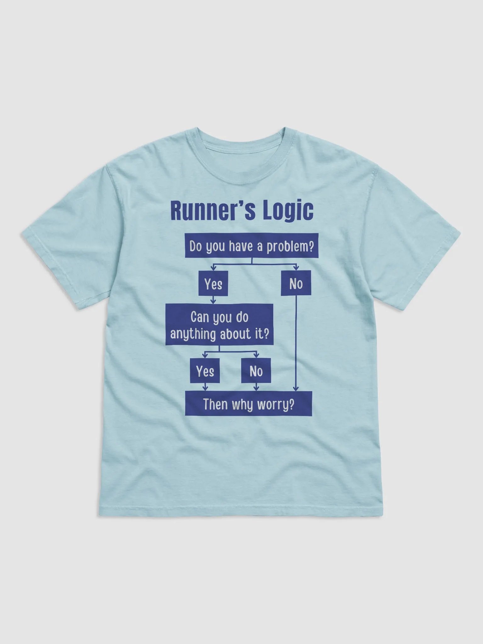 Runner's Logic Flowchart Tee product image (1)