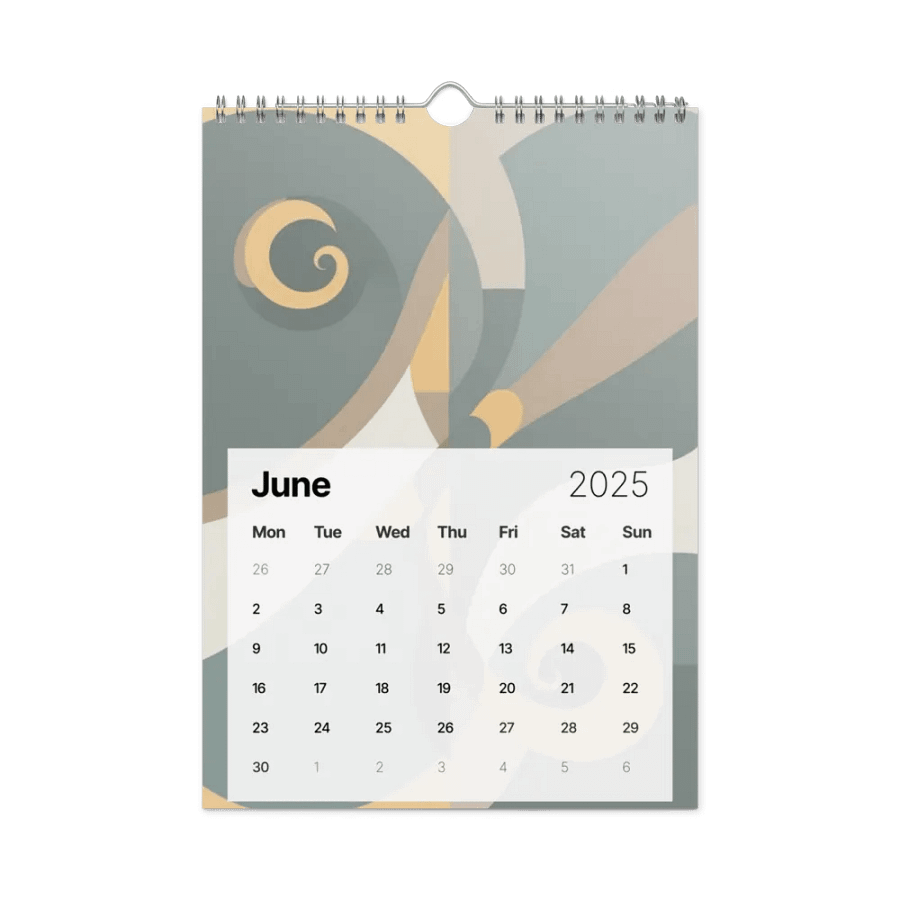 ART ABSTRACT CALENDAR WALL product image (8)