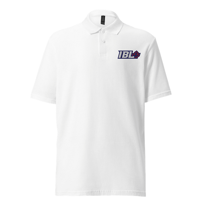 IBL Unisex Polo Shirt -WHITE product image (1)
